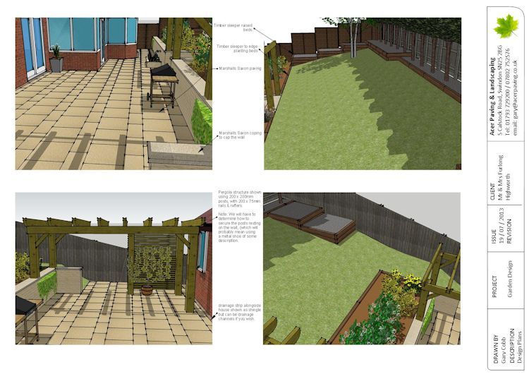 Step by step guide to SketchUp garden modeling