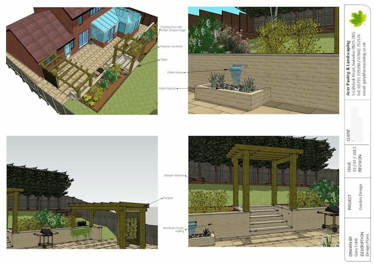 SketchUp garden layout tutorial for beginners