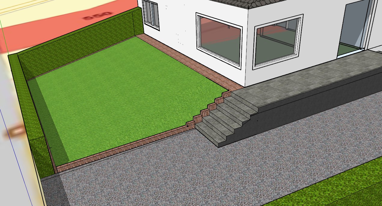 Step by step guide to SketchUp garden modeling